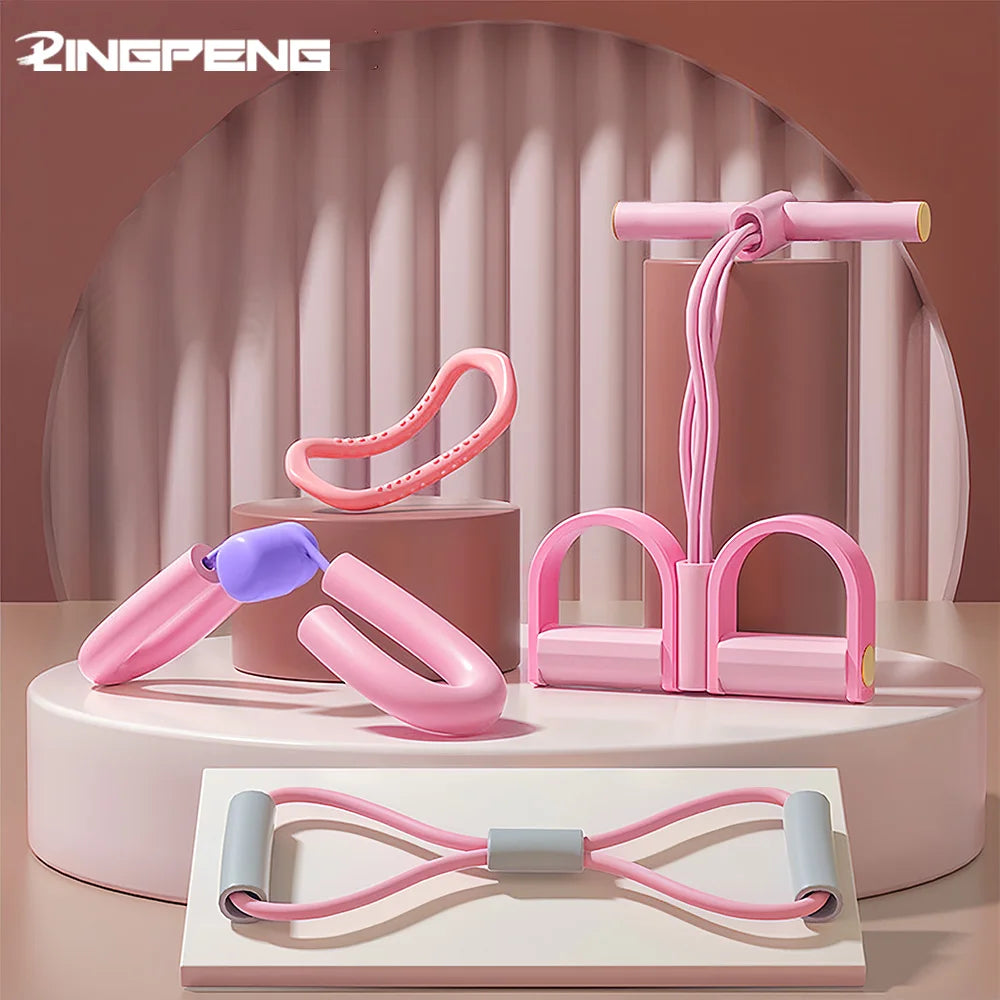 Kit Fitness Maison 5 Pièces – Yoga, Stretching & Musculation